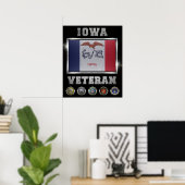 Iowa Veteran Poster (Heimbüro)