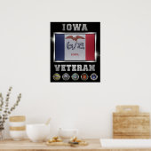 Iowa Veteran Poster (Küche)