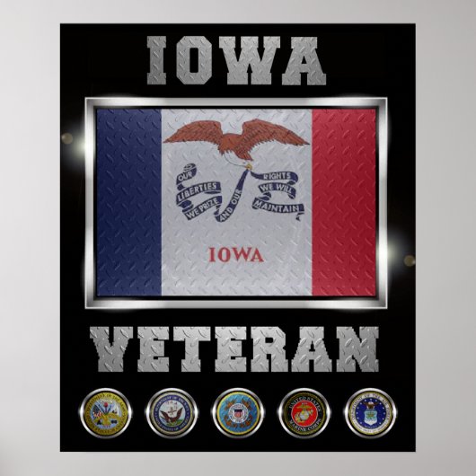 Iowa Veteran Poster (Vorne)