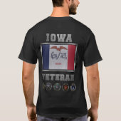 Iowa Veteran Tshirt (Rückseite)