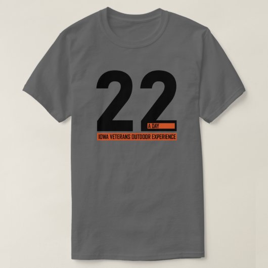 Iowa Veterans Außenwelt erleben Shirt der Männer (Design vorne)