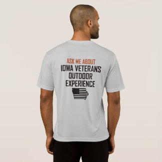 Iowa Veterans Outdoor Erlebnis Sport-Tek T - Shirt