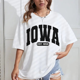 Iowa Vintage-Shirt, Muttertags- oder Vatertagsgesc T-Shirt