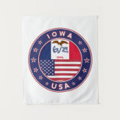 Iowa Wandteppich (Vorderseite)