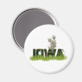 Iowa Wildlife Magnet (Vorderseite/Rückseite)