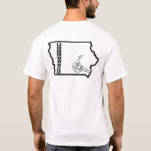 Iowa Wrestling T-Shirt (Rückseite)