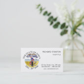 Iowa-Zeichen Visitenkarte (Stehend Vorderseite)