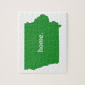 Iowa Zuhause grün Puzzle (Vertikal)