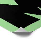 Iowa Zuhause Heart Staat Plakatzeichen Poster (Ecke)