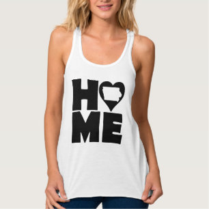 Iowa Zuhause Heart Staat T-Shirts T - Shirt