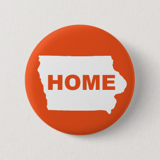 Iowa Zuhause Weg Von Staat Knopf Abzeichen Pin Button