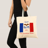 Iowan Flag Bag Tragetasche (Vorderseite (Produkt))