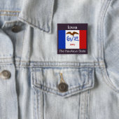 Iowan Flag Button (Beispiel)
