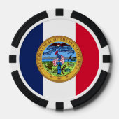 Iowan Seal, Iowa Pokerchips (Vorderseite)