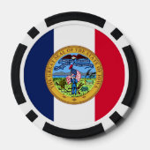 Iowan Seal, Iowa Pokerchips (Rückseite)