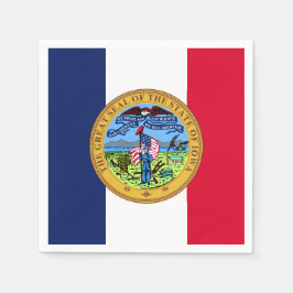 Iowan Seal, Iowa Serviette
