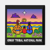 Ioway-Nationalpark Magnet (Vorne)