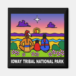 Ioway-Stammespark Magnet