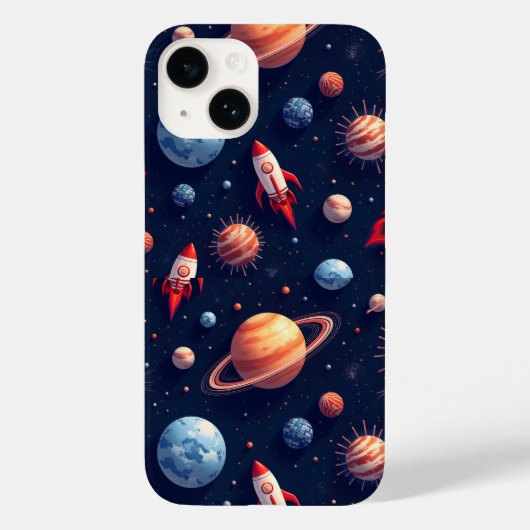 IP14 (Space Iphone Case) Case-Mate iPhone Hülle (Rückseite)