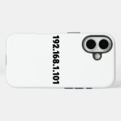 IP-Adresse Case-Mate iPhone Hülle (Rückseite (Horizontal))