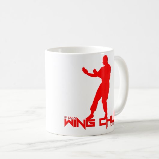 IP Man - Wing Chun "Kung Fu" Kaffeetasse (VorderseiteRechts)