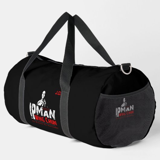 IP Man Wing Chun Kung Fu "No Retreat No Surrender" Duffle Bag (Rechte Ecke)
