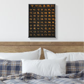 IP Man's Wing Chun-Verhaltensregeln Leinwanddruck (Insitu (Schlafzimmer))