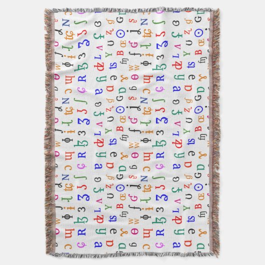 IPA Charaktere Decke (Vorderseite Vertikal)