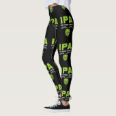 IPA-Lot, wenn ich faule Bier trinke Leggings (Links)