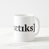 IPA-Phonetik Kaffeetasse (VorderseiteRechts)