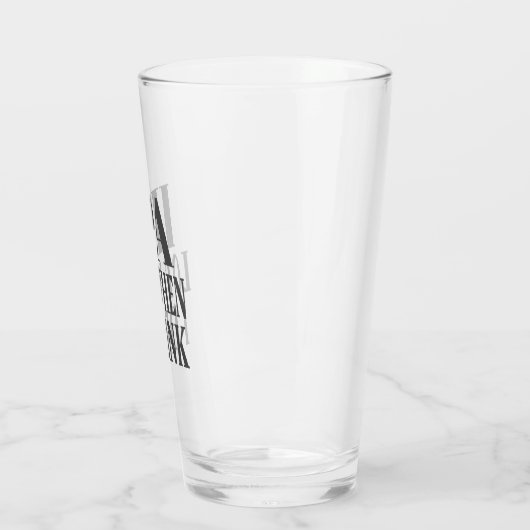 IPA viel, wenn ich trinke Glas (Links)