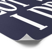 IPA viel, wenn ich trinke Poster (Ecke)