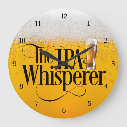 IPA Whispere Großuhr Große Wanduhr (Vorderseite)