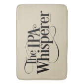 IPA Whisperer Bath Mat Badematte (Vorderseite Vertikal)