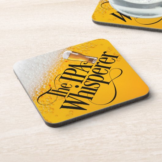 IPA Whisperer Beverage Coaster Getränkeuntersetzer (Linke Seite)