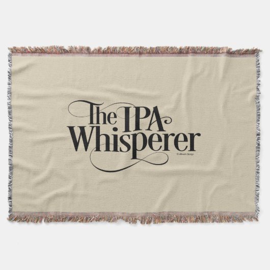 IPA Whisperer Decke (Vorderseite)