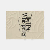 IPA Whisperer Fleecedecke (Vorderseite (Horizontal))