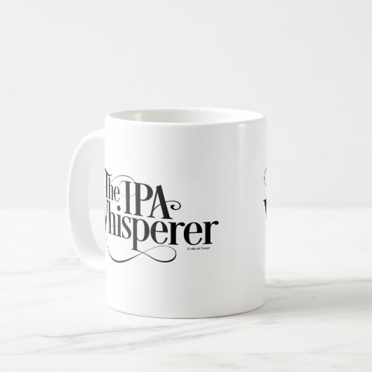 IPA Whisperer Kaffeetasse (Vorderseite Links)