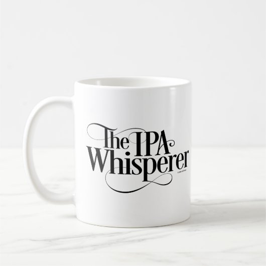 IPA Whisperer Kaffeetasse (Links)