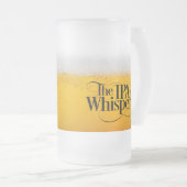 IPA Whisperer Mattglas Bierglas (VorderseiteRechts)
