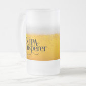 IPA Whisperer Mattglas Bierglas (Vorderseite Links)