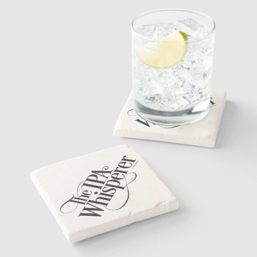 IPA Whisperer Steinuntersetzer (Seitenansicht)