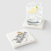 IPA Whisperer Stone Untersetzer (Seitenansicht)
