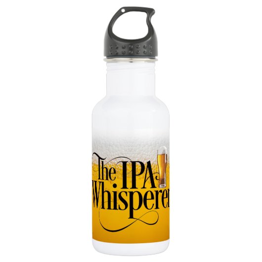 IPA Whisperer Water Bottle Edelstahlflasche (Vorderseite)