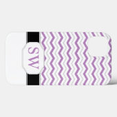 iPad 2/3/4, Fall lila und grau Zickzack Case-Mate iPhone Hülle (Rückseite (Horizontal))