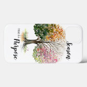 iPad Air Hüllen DECKT 4-SAISON-BÄUME-VERSE (Rückseite (Horizontal))