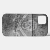 iPad Air, selten dort - Skull Black Case-Mate iPhone Hülle (Rückseite (Horizontal))