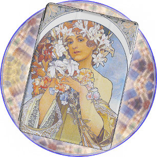 IPAD - Alphonse Mucha - Vintag 1897 - Blume iPad Air Hülle