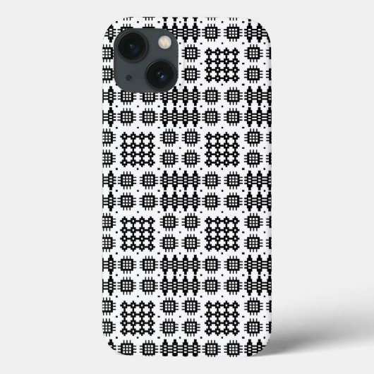 iPad Case-Mate: Schwarzes, walisisches Tapestry-Mu Case-Mate iPhone Hülle (Rückseite)