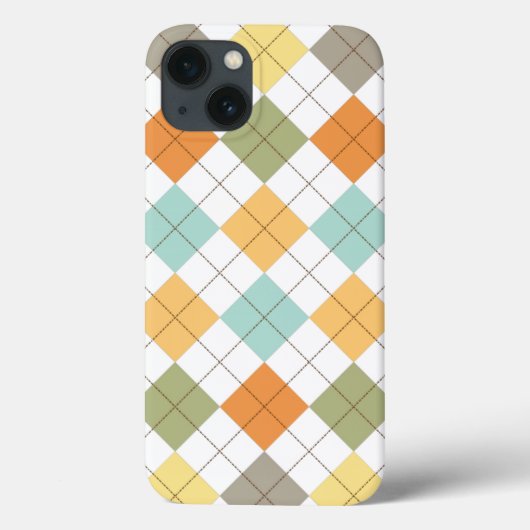 iPad-Fall für das Retro Diamond-Muster Case-Mate iPhone Hülle (Rückseite)